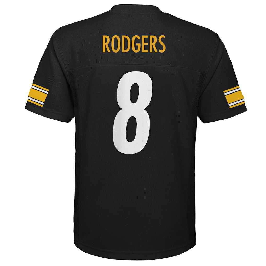 Aaron Rodgers Pittsburgh Steelers Outerstuff Preschool Replica Player Jersey - Black - NFL