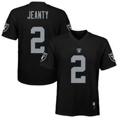 Ashton Jeanty Las Vegas Raiders Youth Replica Player Jersey - Black - NFL