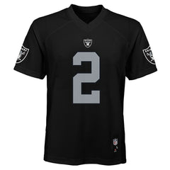 Ashton Jeanty Las Vegas Raiders Youth Replica Player Jersey - Black - NFL