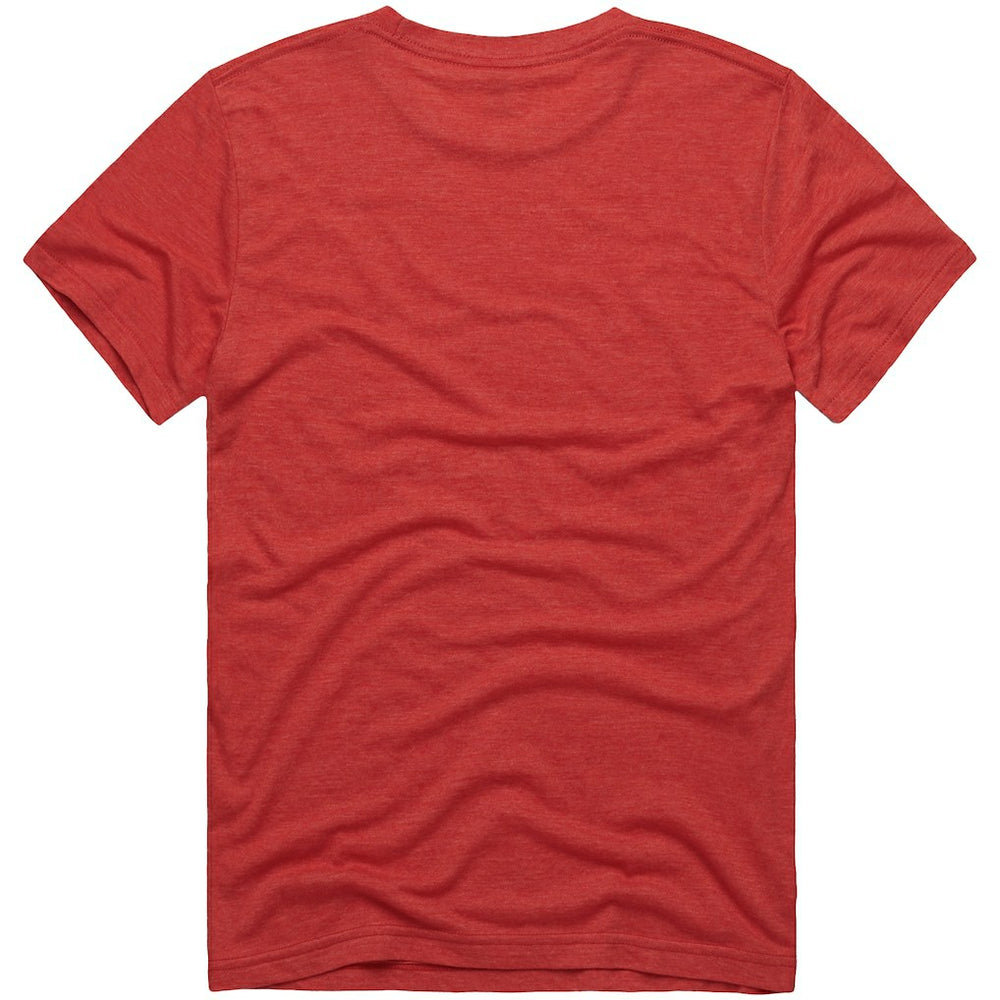 Kansas City Chiefs Homage x The Simpsons Unisex Tri-Blend T-Shirt - Red - NFL