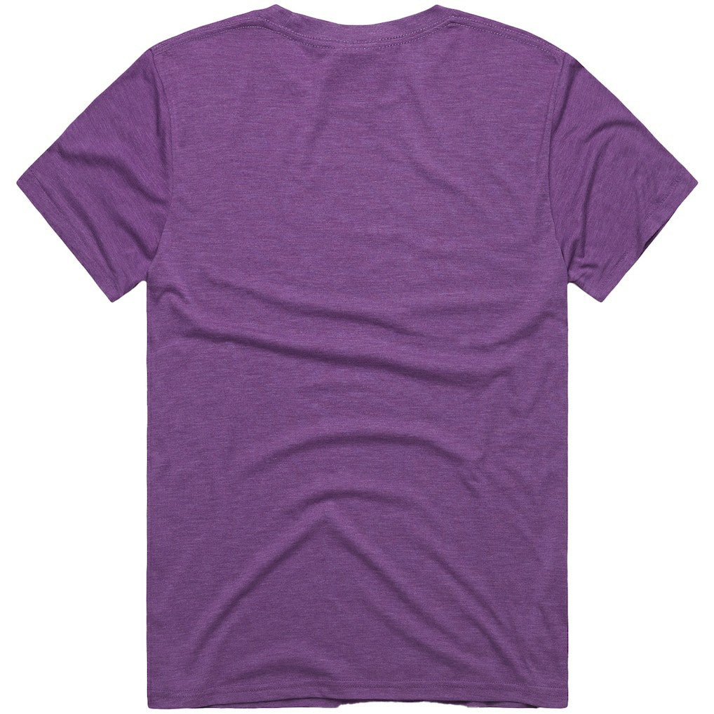 Baltimore Ravens Homage x The Simpsons Unisex Tri-Blend T-Shirt - Purple - NFL