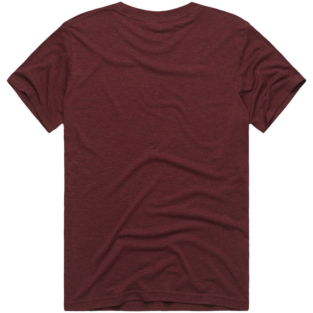 Washington Commanders Homage x The Simpsons Unisex Tri-Blend T-Shirt - Burgundy - NFL