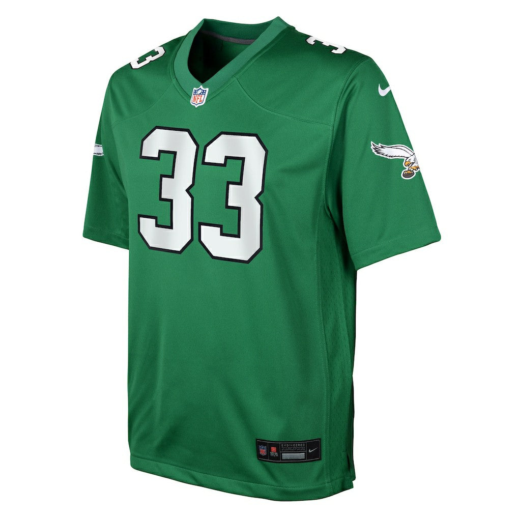 Cooper DeJean Philadelphia Eagles Youth Alternate Game Jersey - Kelly Green - Nike