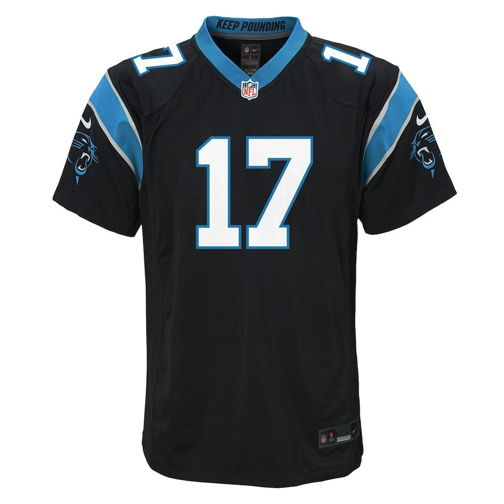 Xavier Legette Carolina Panthers Youth Team Game Jersey - Black - Nike