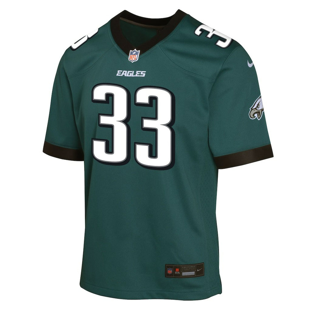 Cooper DeJean Philadelphia Eagles Youth Game Player Jersey - Midnight Green - Nike