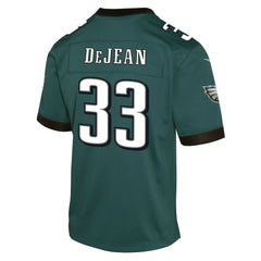 Cooper DeJean Philadelphia Eagles Youth Game Player Jersey - Midnight Green - Nike