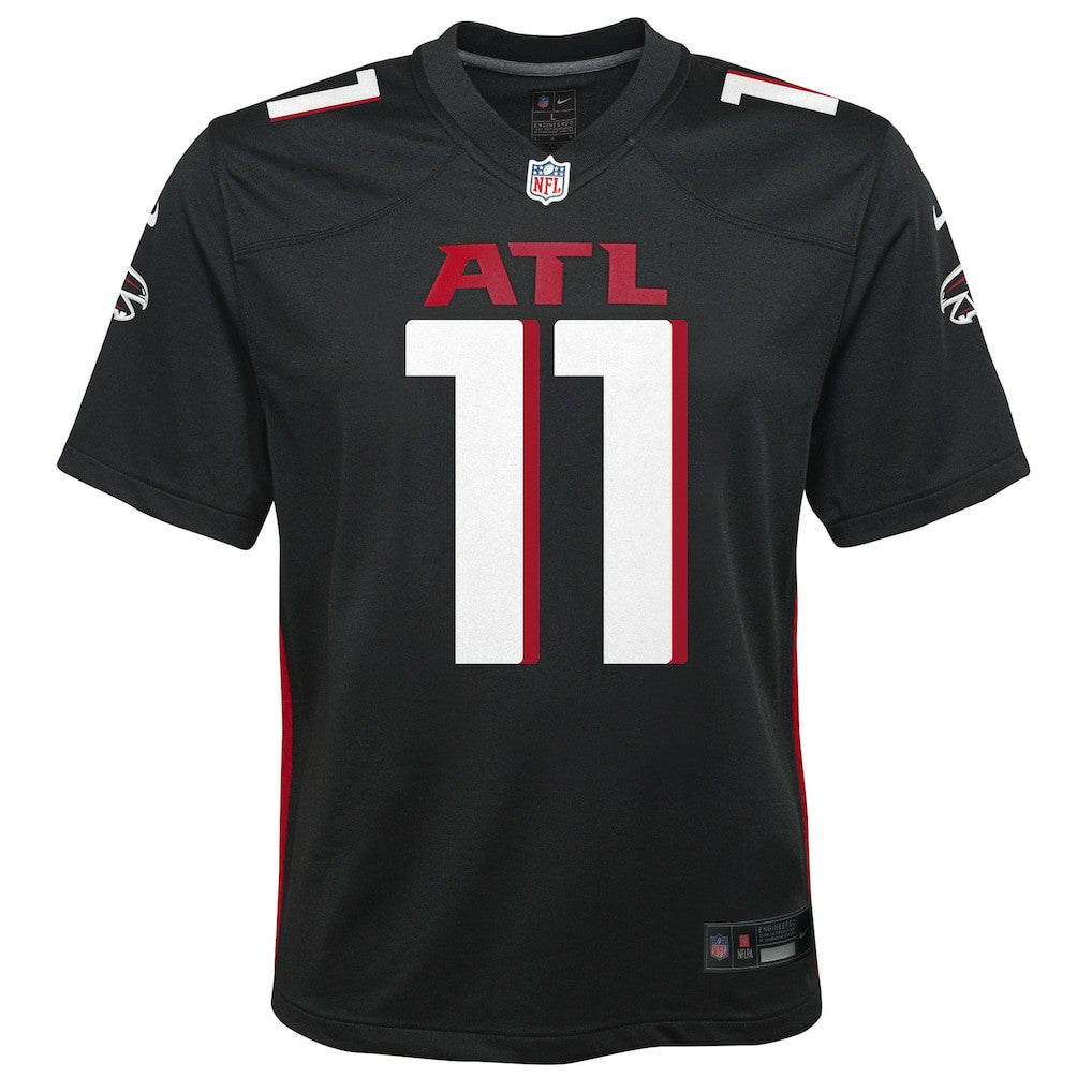 Jalon Walker Atlanta Falcons Youth Team Game Jersey - Black - Nike