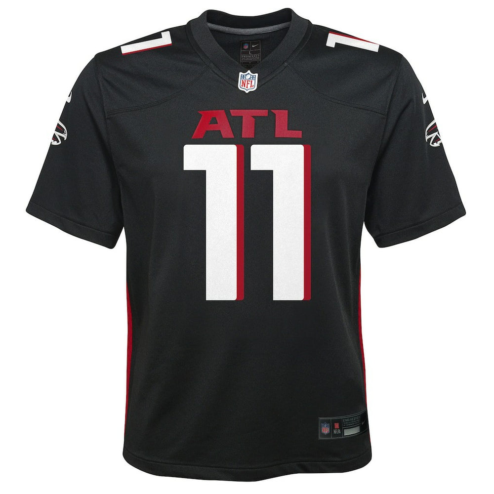 Jalon Walker Atlanta Falcons Youth Team Game Jersey - Black - Nike