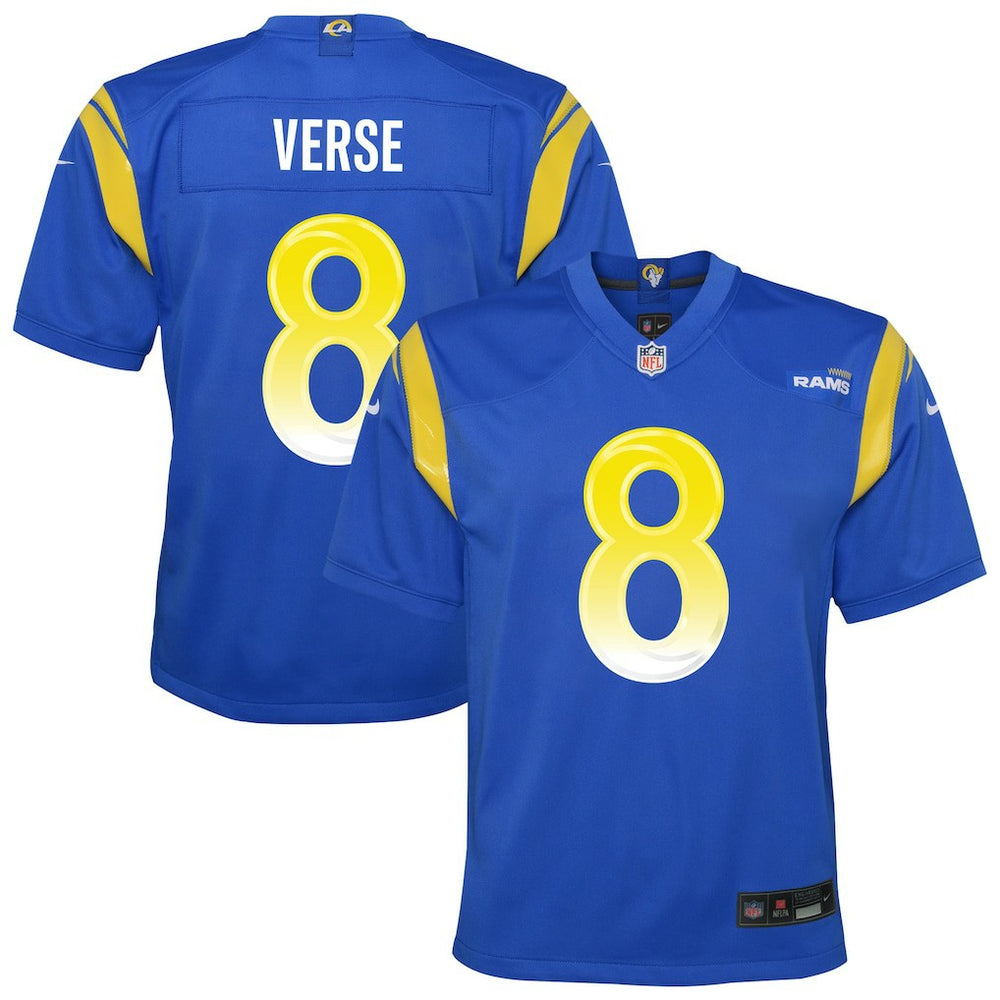 Jared Verse Los Angeles Rams Youth Team Game Jersey - Royal - Nike