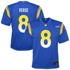 Jared Verse Los Angeles Rams Youth Team Game Jersey - Royal - Nike