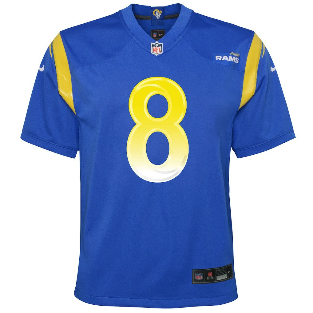 Jared Verse Los Angeles Rams Youth Team Game Jersey - Royal - Nike
