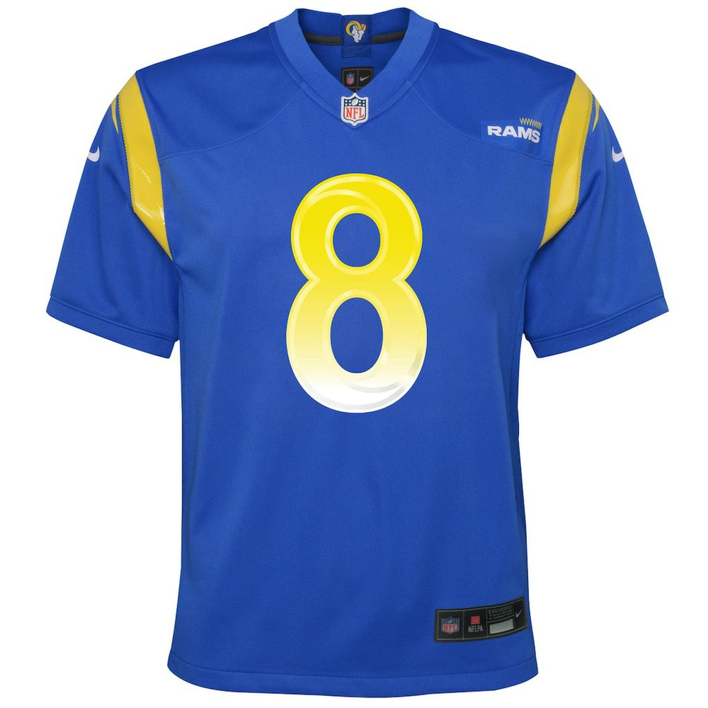 Jared Verse Los Angeles Rams Youth Team Game Jersey - Royal - Nike