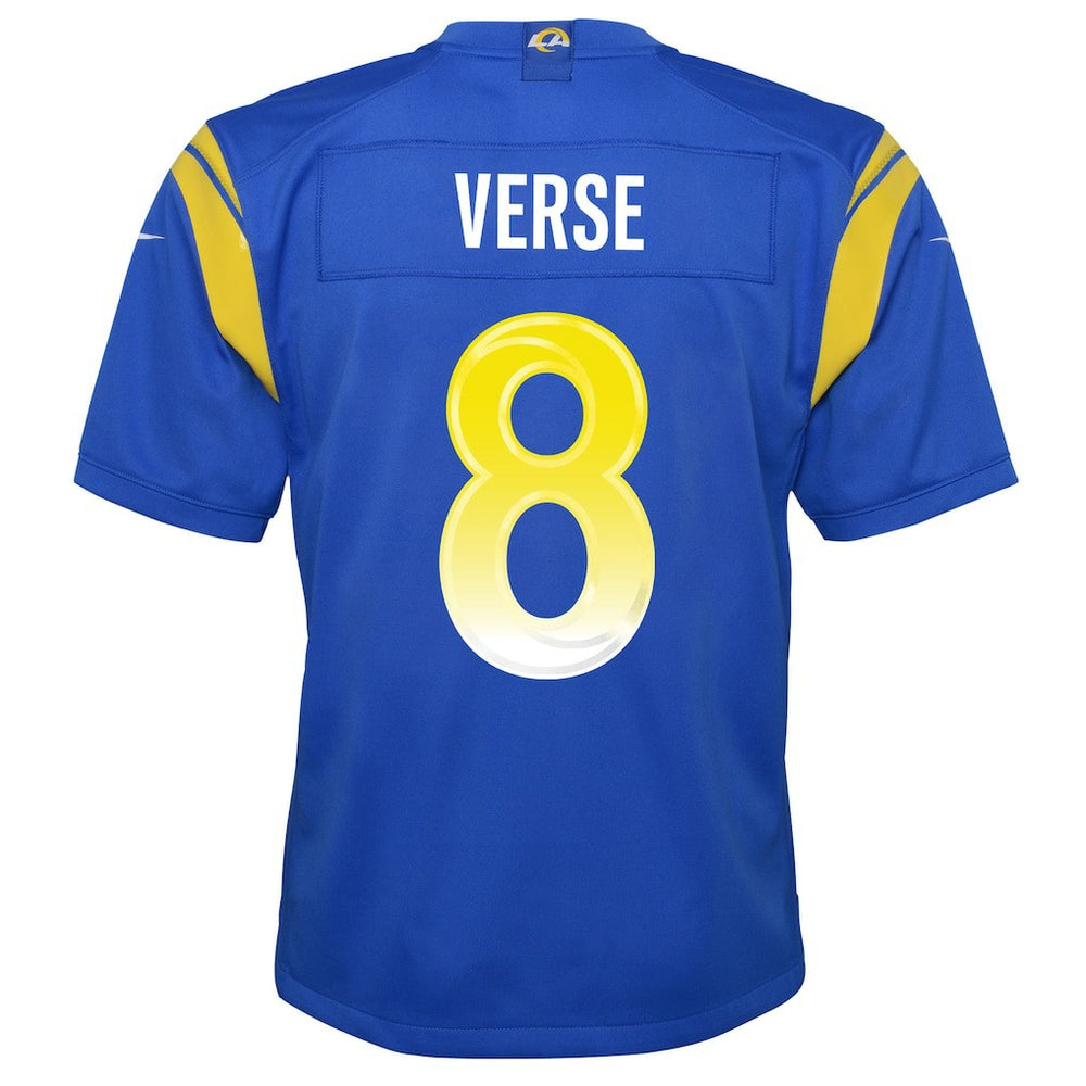 Jared Verse Los Angeles Rams Youth Team Game Jersey - Royal - Nike