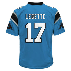 Xavier Legette Carolina Panthers Youth Alternate Game Jersey - Blue - Nike