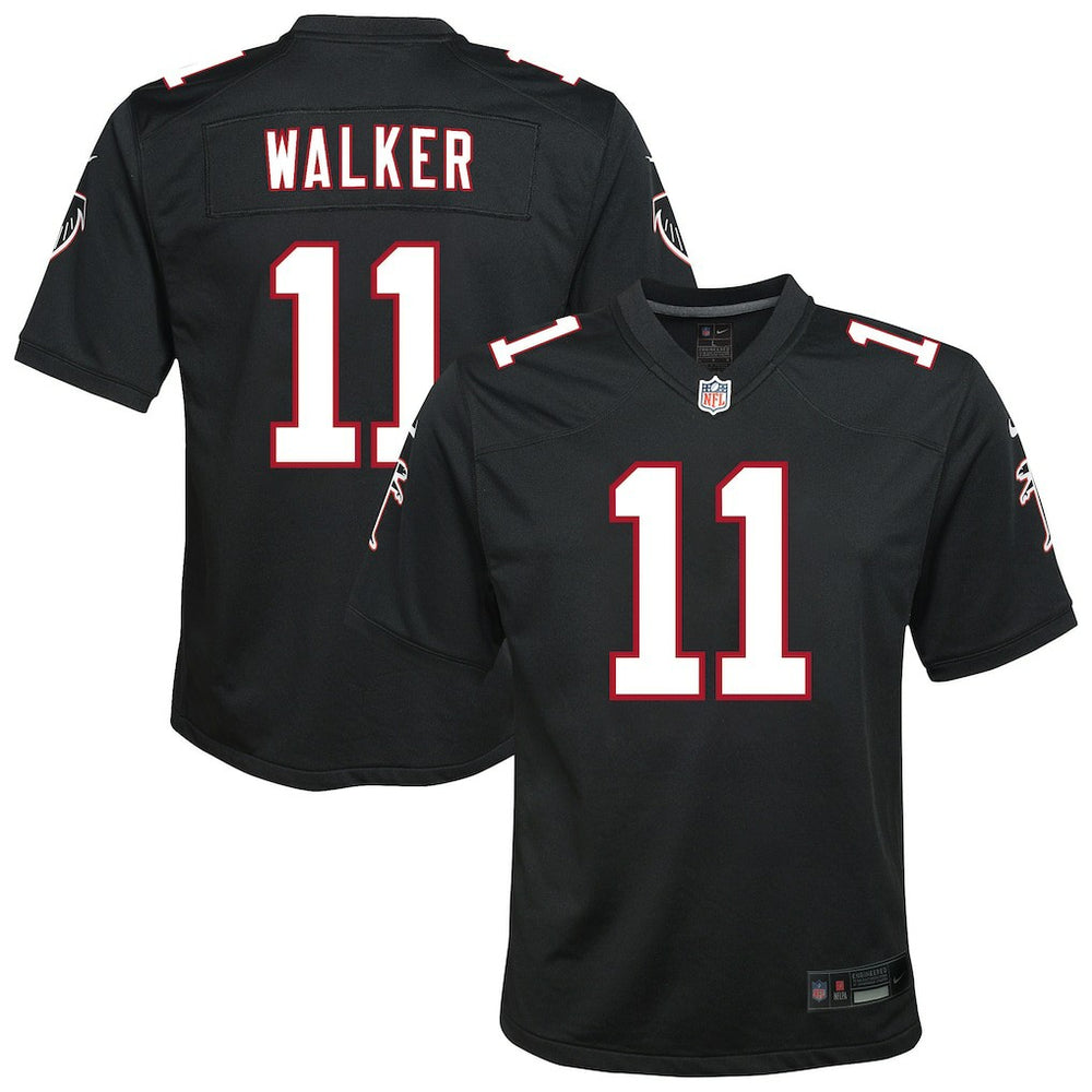 Jalon Walker Atlanta Falcons Youth Alternate Game Jersey - Black - Nike