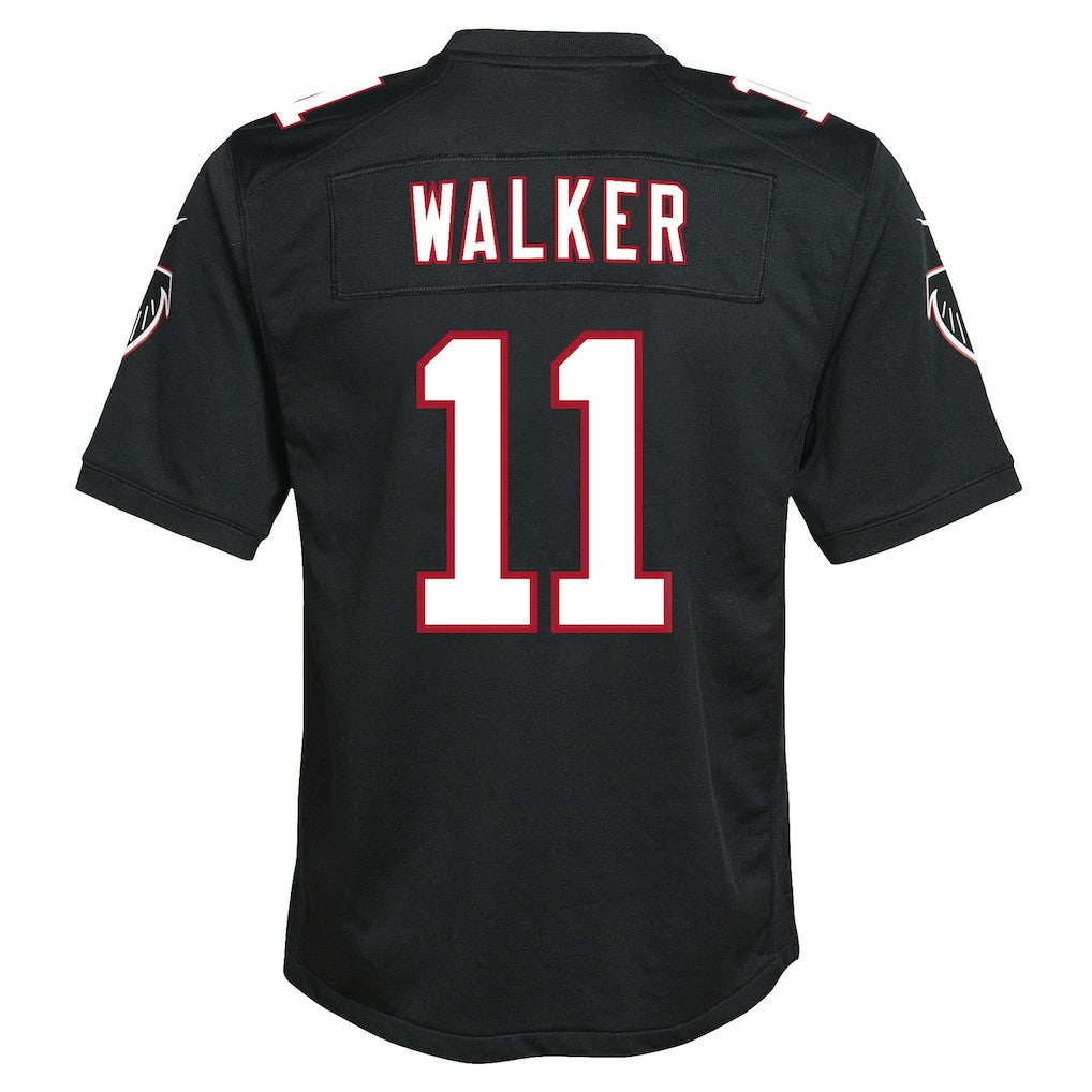 Jalon Walker Atlanta Falcons Youth Alternate Game Jersey - Black - Nike