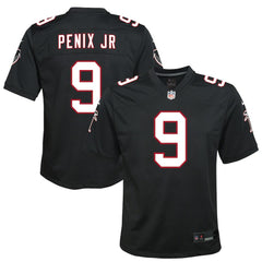 Michael Penix Jr. Atlanta Falcons Youth Alternate Game Jersey - Black - Nike