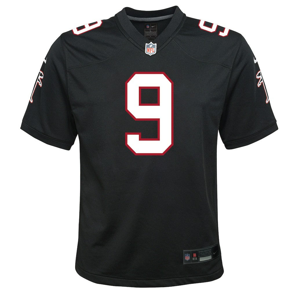 Michael Penix Jr. Atlanta Falcons Youth Alternate Game Jersey - Black - Nike