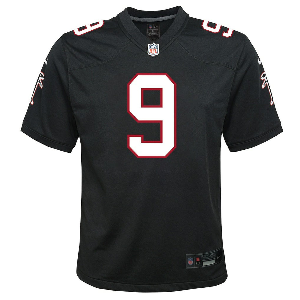 Michael Penix Jr. Atlanta Falcons Youth Alternate Game Jersey - Black - Nike