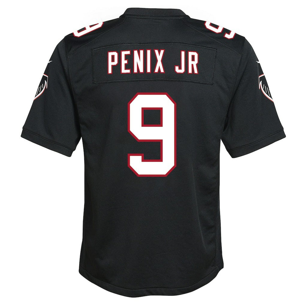Michael Penix Jr. Atlanta Falcons Youth Alternate Game Jersey - Black - Nike