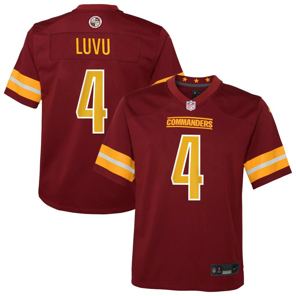 Frankie Luvu Washington Commanders Youth Team Game Jersey - Burgundy - Nike