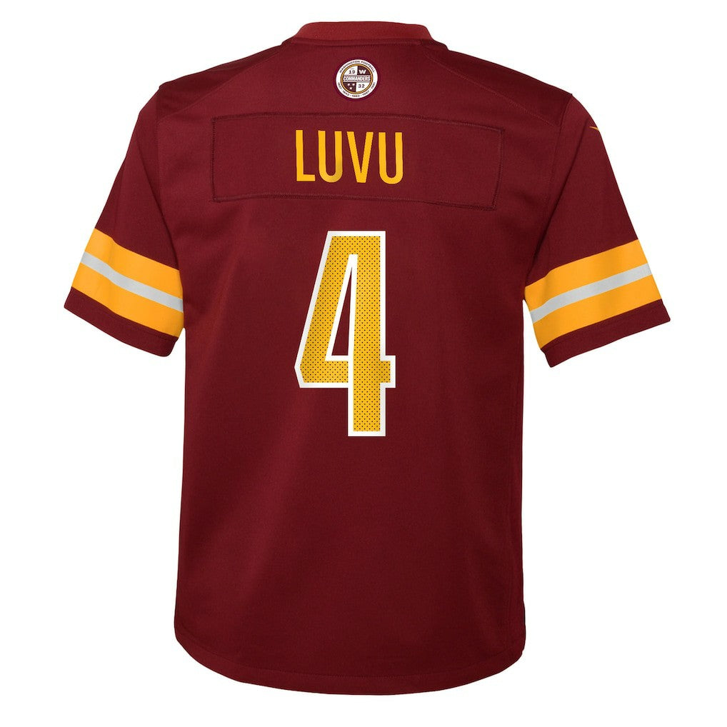 Frankie Luvu Washington Commanders Youth Team Game Jersey - Burgundy - Nike
