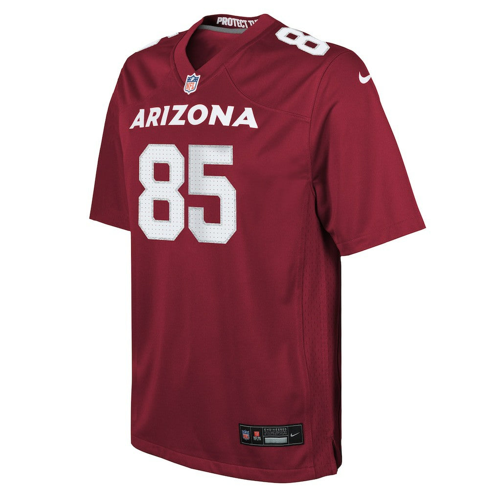 Trey McBride Arizona Cardinals Youth Team Game Jersey - Cardinal - Nike