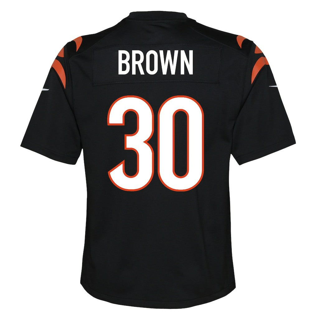 Chase Brown Cincinnati Bengals Youth Youth - Black - Nike