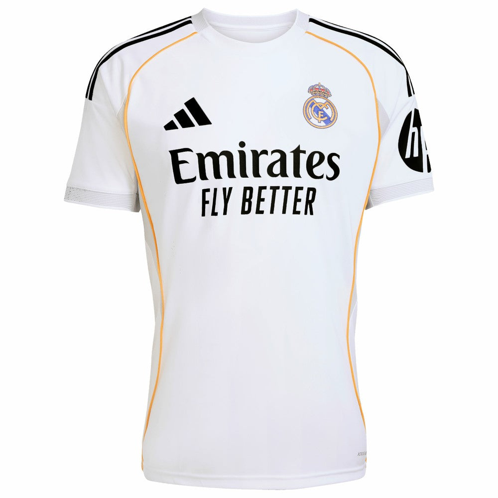 Adidas - Kylian Mbappé Real Madrid 2025/26 Home Replica Player Jersey - White