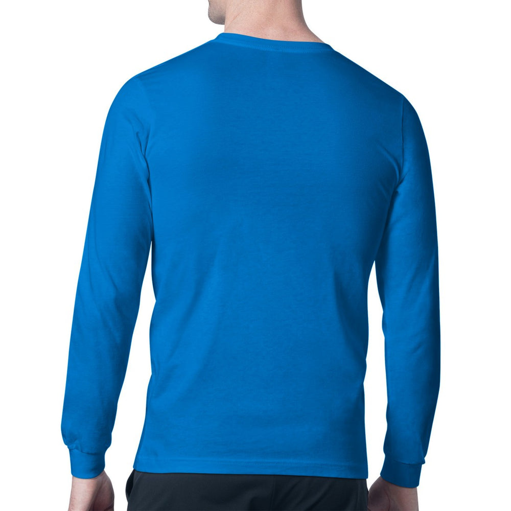 Detroit Lions Starter Team Track Graphic Long Sleeve T-Shirt - Blue - NFL
