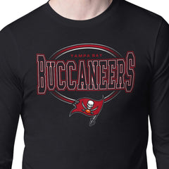Tampa Bay Buccaneers Starter Team Track Graphic Long Sleeve T-Shirt - Black - NFL