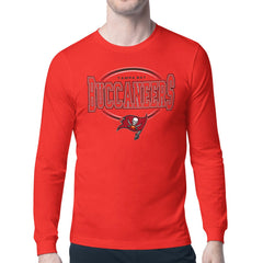 Tampa Bay Buccaneers Starter Team Track Graphic Long Sleeve T-Shirt - Red - NFL