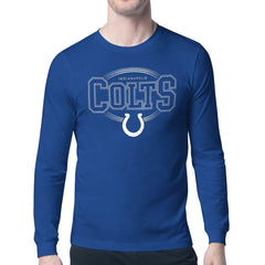 Indianapolis Colts Starter Team Track Graphic Long Sleeve T-Shirt - Royal - NFL