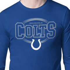 Indianapolis Colts Starter Team Track Graphic Long Sleeve T-Shirt - Royal - NFL