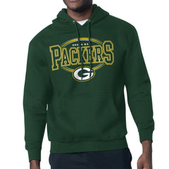 Green Bay Packers Starter Team Track Graphic Pullover Hoodie - Green - NFL