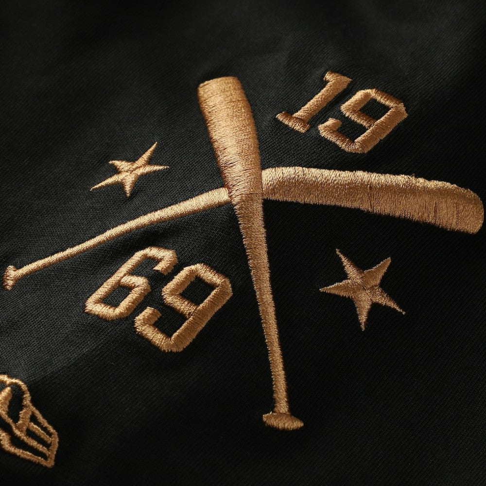 San Diego Padres New Era Bronze Logo with Cross Bats Established T-Shirt Near Me