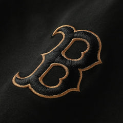 Boston Red Sox New Era Bronze Logo with Cross Bats Established T-Shirt Sale