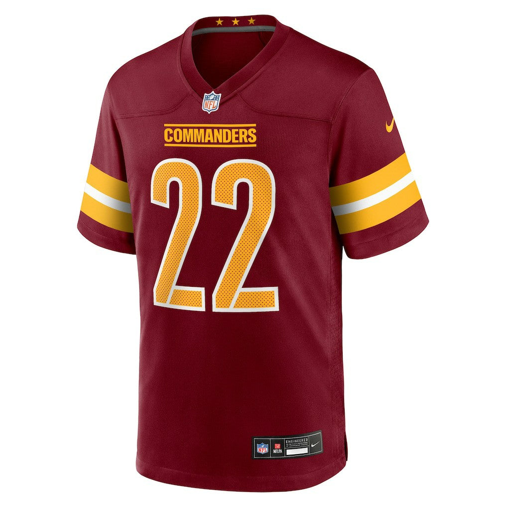 Jacory Croskey-Merritt Washington Commanders Team Game Jersey - Burgundy - Nike