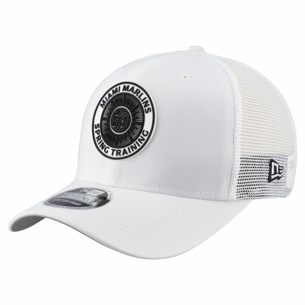 Miami Marlins New Era 2026 Spring Training Fan Pack 9SEVENTY Adjustable Trucker Hat Sale