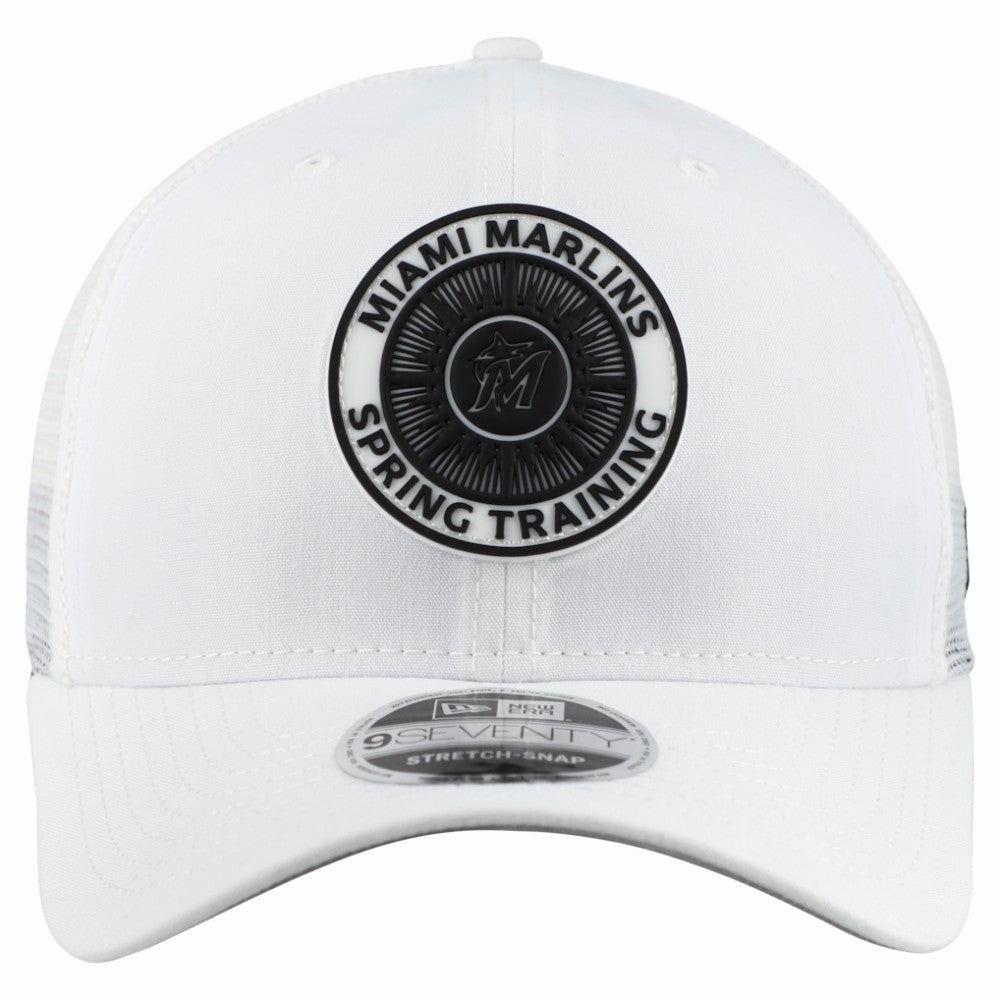 Miami Marlins New Era 2026 Spring Training Fan Pack 9SEVENTY Adjustable Trucker Hat Sale