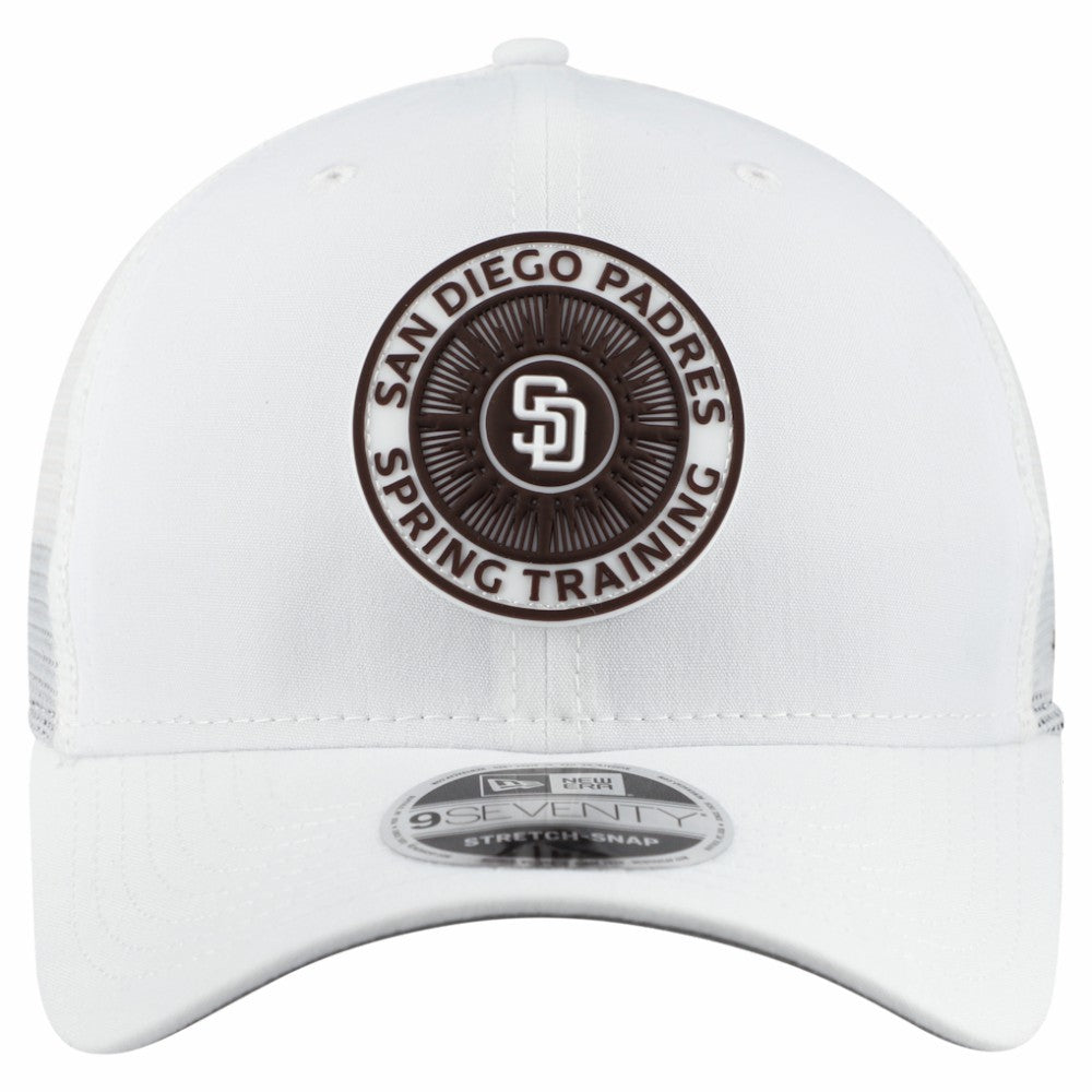 San Diego Padres New Era 2026 Spring Training Fan Pack 9SEVENTY Adjustable Trucker Hat Outlet
