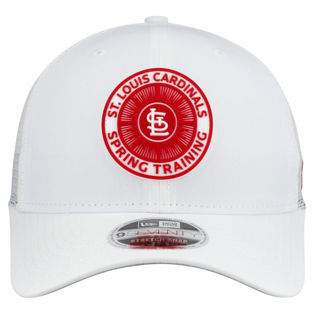 St. Louis Cardinals New Era 2026 Spring Training Fan Pack 9SEVENTY Adjustable Trucker Hat Sale