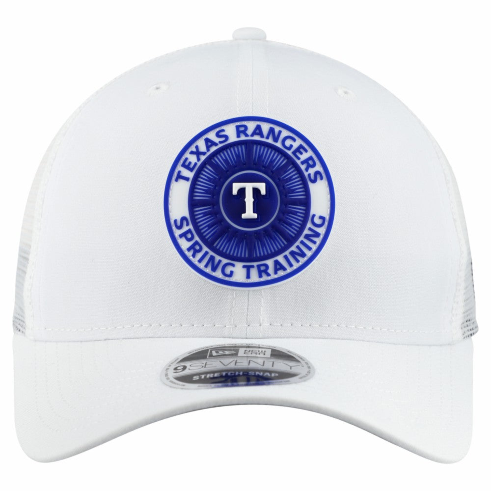 Texas Rangers New Era 2026 Spring Training Fan Pack 9SEVENTY Adjustable Trucker Hat Online