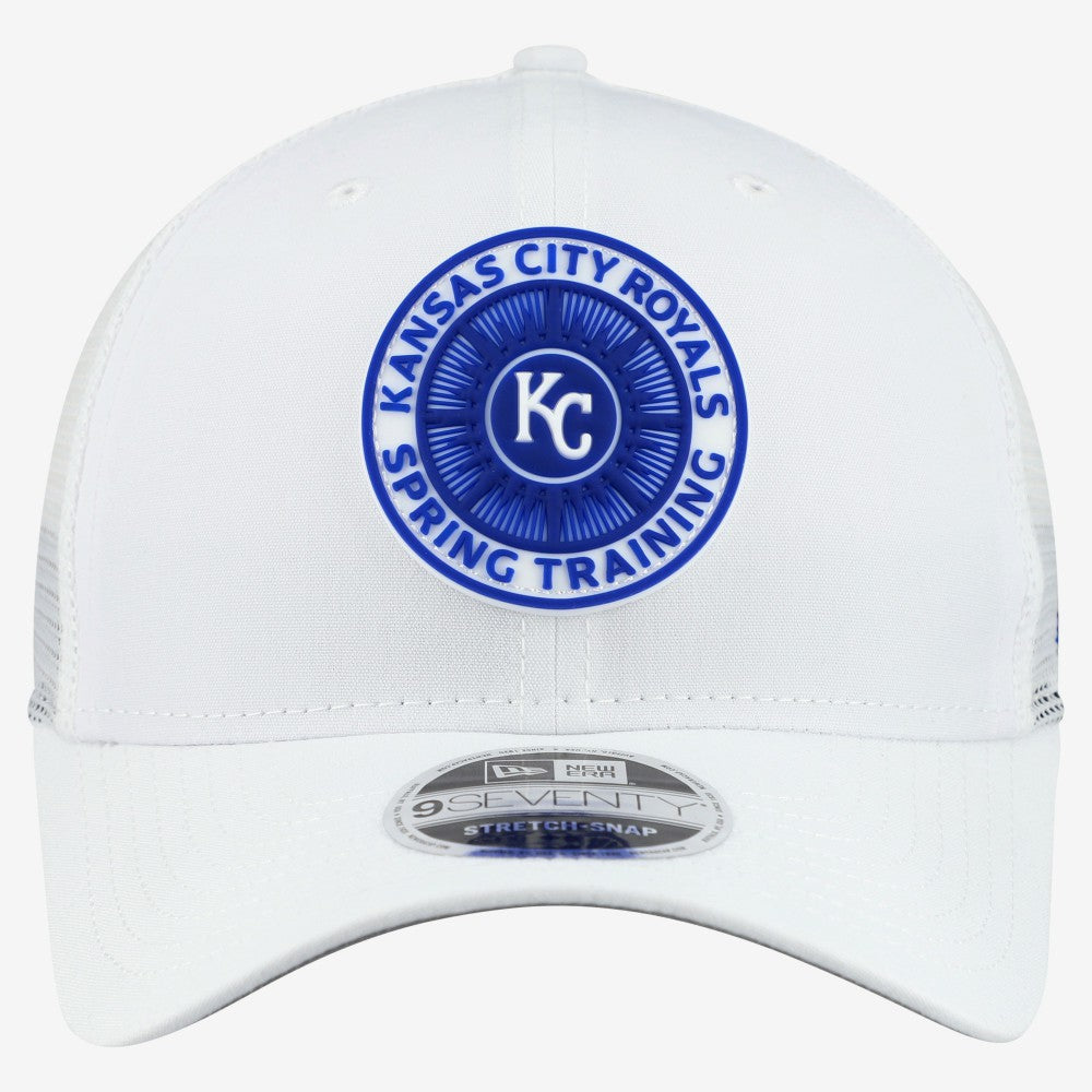 Kansas City Royals New Era 2026 Spring Training Fan Pack 9SEVENTY Adjustable Trucker Hat for sale