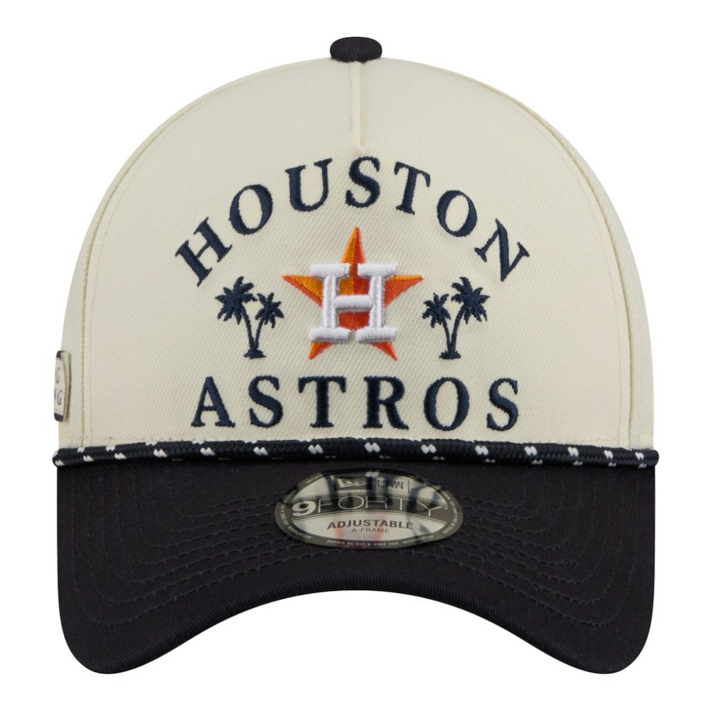 Houston Astros New Era 2026 Spring Training Fan Pack Rope A-Frame 9FORTY Adjustable Hat for sale