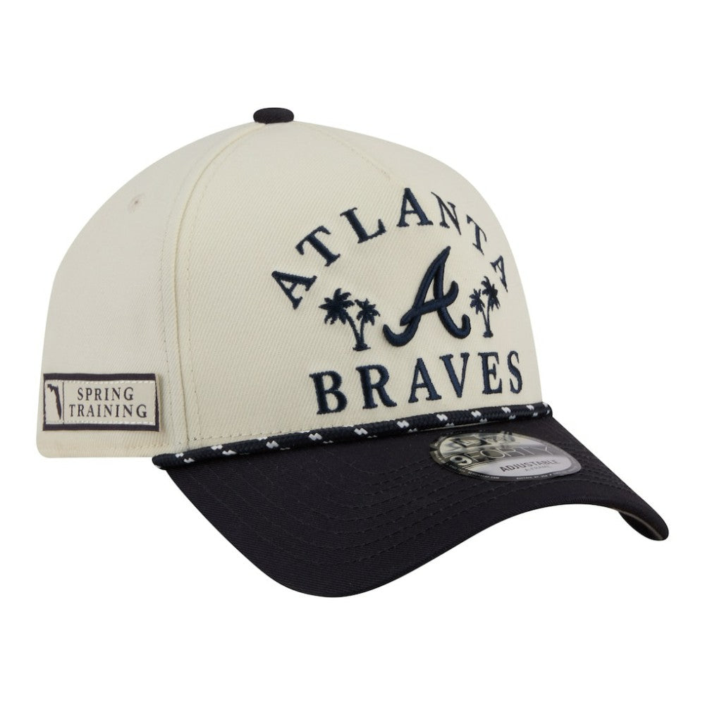 Atlanta Braves New Era 2026 Spring Training Fan Pack Rope A-Frame 9FORTY Adjustable Hat Online
