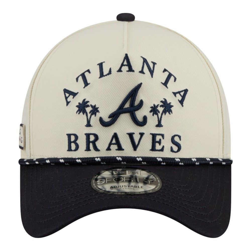 Atlanta Braves New Era 2026 Spring Training Fan Pack Rope A-Frame 9FORTY Adjustable Hat Online