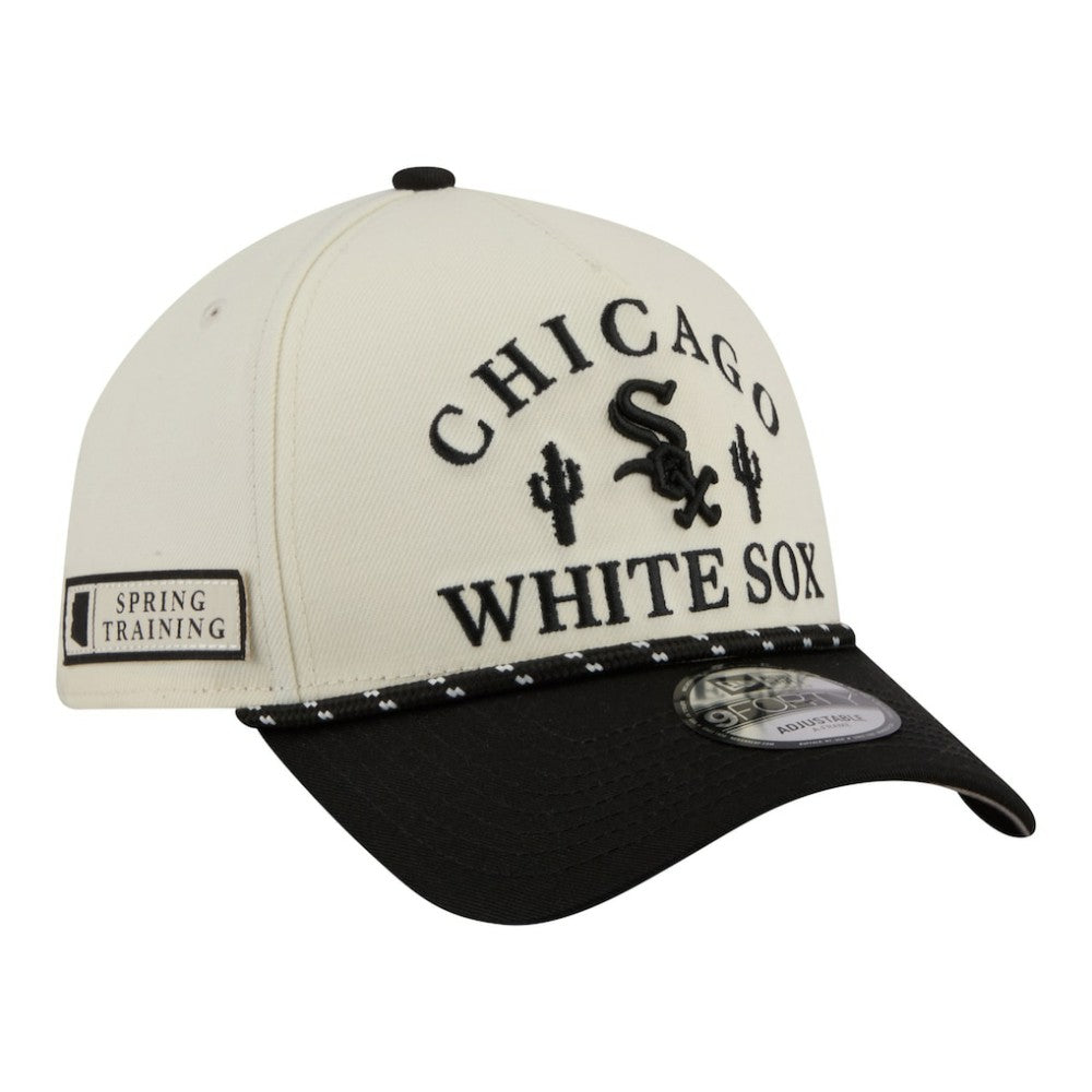 Chicago White Sox New Era 2026 Spring Training Fan Pack Rope A-Frame 9FORTY Adjustable Hat Outlet