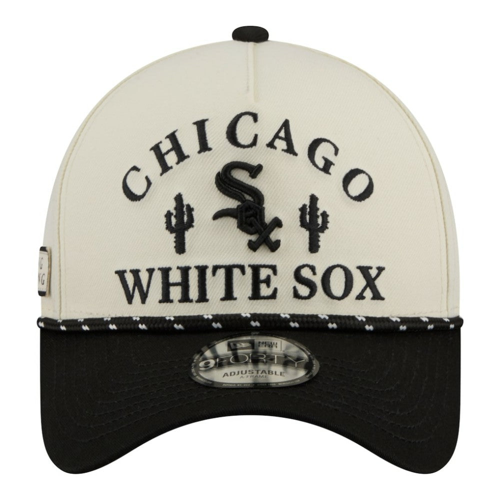 Chicago White Sox New Era 2026 Spring Training Fan Pack Rope A-Frame 9FORTY Adjustable Hat Outlet