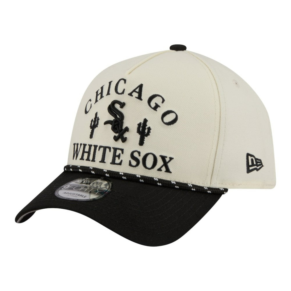 Chicago White Sox New Era 2026 Spring Training Fan Pack Rope A-Frame 9FORTY Adjustable Hat Outlet